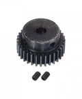 Mod 1 Pinion Gear 32 Teeth 6mm Bore Hardened Steel for RC Cars Trucks and Buggy Gear Drive Universal Fit High Strength Surface Hardened 32T