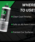 One Step Car Scratch And Swirl Remover Hybrid Rubbing Compound And Polish For True Paint Correction And Showroom Shine, 8 Ounce bottle