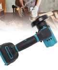 Tough As Nails Cordless Mini Circular Saw 3 Inch 19000RPM Battery Powered Cut Off Workhorse with dust cover and grip handle.