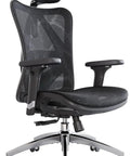 M57 Ergonomic Mesh Office Chair With High Back 3D Armrests Lumbar Support Adjustable Headrest And Tilt Ultra Comfy Computer Chair