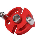 Heavy Duty Workhorse Self Centering Doweling Jig Built From Rock Solid Anodized Aluminum Alloy with stainless steel bushings.