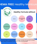 HEMA-free gel nail polish health benefits chart for Gel Nail Polish Set With 24 Vivid Colors, 18ml Bottles, Starter Kit Includes Matte And Glossy Base Coat Top Coat Primer, Blooming Builder Gel, And Easy Swatch System For At-Home Manicures, Perfect Gift For Women