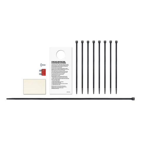 Custom Wiring Connector For 4 Way Flat Socket Plug And Play 2 Wire System with installation accessories shown