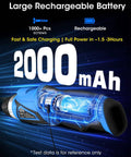 Heavy Duty 8V Cordless Electric Screwdriver Delivering 10 Nm Peak Torque And 11 Precision Speeds, featuring 2000mAh rechargeable battery and charging details.