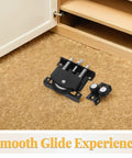 Fix Door Jams With These Bad Ass Heavy Duty Sliding Door Wheels And Roller Kits Built From Tough Metal For Big Load Capacity Easy Install Fits T And U Shaped Tracks Ideal For Furniture Bringing Smooth Silent Glides Back To Your House Grab Yours, black metal sliding door roller kit on carpet