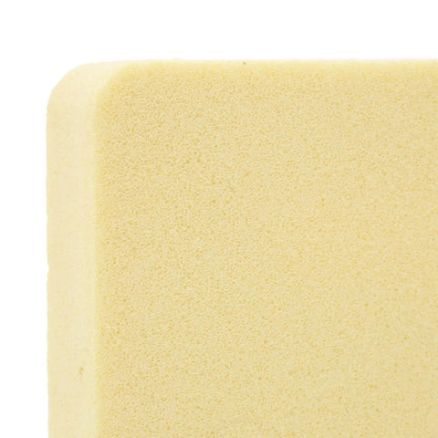 Close-up of foam material, corner detail