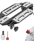 Pro Grade Door Hinge Adjustment Tool Kit With Template Jig And Concealed Hinge Locator for precise alignment on wooden doors