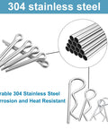 200 Piece Cotter Pin Hairpin R Clips Set In 304 Stainless Steel Assorted 13 Sizes For Hitch Pin Locks Trucks And Engine Repair