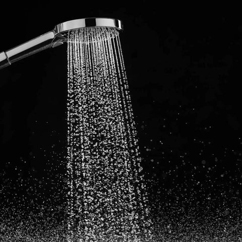 5-Inch Low Flow Handheld Shower Head With Three Spray Modes PowderRain Rain Whirl EcoRight Water-Saving Tech For A Spa Vibe Shower