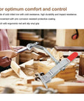 Beefy J Hook Toggle Clamp With 375LBS Holding Capacity And Adjustable Quick Release Pull Latch For Smoker Lids Woodworking Doors Gates Cases And Trunks Table Saw Stand Attachments, red grip