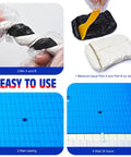 Underwater Ready Epoxy Putty Filler For Leaks And Cracks 8 Oz Multi Purpose Pool Repair Clay application process shown
