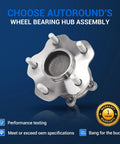 Rear Wheel Bearing And Hub Assembly For Nissan Rogue 2014 To 2020 And Rogue Sport 2017 To 2022 FWD Only With ABS 5 Lug 148 Mm