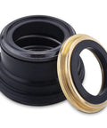 Beefed Up Whole Parts Washer Tub Seal Kit 5303279394 black rubber and brass washer tub seal assembly