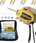 100W Plastic Welder Kit Hot Stapler For Car Bumper Crack Repair And Kayak Hull Fix 110V Welding Gun With Staples shown