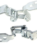 Straight Plug And Play Lower Door Hinge Assembly For Ford Transit Connect 2010 Through 2013 showing steel build and hinge design.