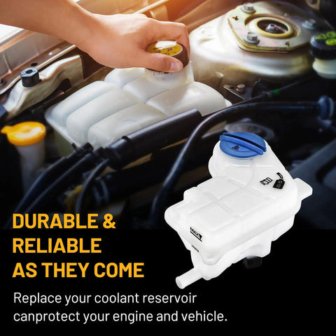 Engine Coolant Overflow Tank 603-638 Direct Fit Replacement For Audi A4 A4 Quattro 2002 2009 2.0L 1.8L 3.2L V6