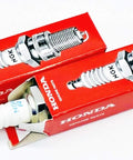 Honda Spark Plugs 2 Pack 98079-56846 OEM NGK BPR6ES Replacement Fits GC135 GC160 GCV160 GC190 GX120 GX160 GX200 GX240 GX270 GX340 GX390 GXV160 Engines Easy Install in red packaging