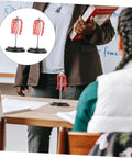 Electric Plume Physics Teaching Kit For Electrostatics Learning Two Pack on classroom table, teacher holding book