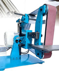 Heavy Duty Belt Sander With 750-1100W Brushless Motor For Woodworking And Metal Polishing Adjustable Speed Up To 6500 RPM includes sanding belt.