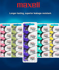 Dual Pack Of Sr626sw 377 Silver Oxide Button Cell Watch Batteries displayed in colorful packaging, ideal for watches and key fobs.