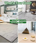 Non Slip Rug Pads And Tape For Hardwood Floors And Tiles Reusable And Washable No Damage Carpet Tape With Triangle Design