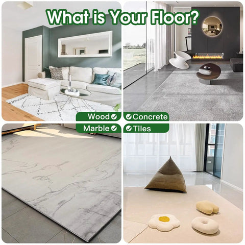 Non Slip Rug Pads And Tape For Hardwood Floors And Tiles Reusable And Washable No Damage Carpet Tape With Triangle Design