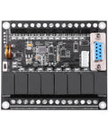 FX1N-20MR DC Panel PLC Controller With Industrial Control Board And Relay Output Module, top view showing circuit layout