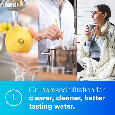 Under Sink Water Filter Replacement For Easy Complete System C Complete, No Hassle NSF Certified Reduces Chlorine Taste And Odor, Sediment, Asbestos, Cyst, Lead, Mercury, And Select VOCs, 750 Gallons