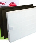 Replacement Filter Kit For Sharp FP A60UW And FP A80UW Air Purifiers with two carbon pre filters and GoodVac packaging
