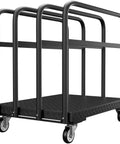 Heavy Duty Panel Push Cart Builds Tough Converts To A Flatbed Dolly for easy hauling, strong metal with 1500 lbs capacity.