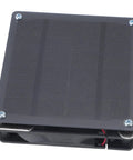 2 In 1 Solar Exhaust Vent Fan With Adjustable Angle Quiet 3W 6V Monocrystalline Panel Solar Powered Ventilation For Home Or Shop