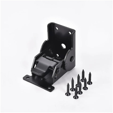 2 Pack 90 Degree Self Locking Folding Hinges Built Tough From Premium Cold Rolled Steel Really Heavy Duty And Solid for secure installation.