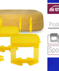 Ultra Thin 0.5mm Tile Leveling System With 2000 Spacers For Floor And Wall Installations with sponge, yellow tile clips