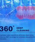 Pro Grade Ultrasonic Retainer Cleaner Machine for Dental Appliances, 360 Degree Deep Clean, 42kHz Ultrasonic Power, 24W Performance with UV Light, Easy Clean Pod System for Braces, Aligners, and Retainers with 300ml tank