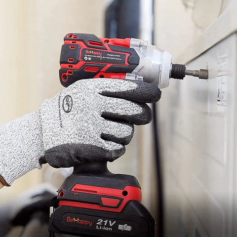 Cordless Drill Kit 21V Brushless One Half Inch Power Tool Set With One Quarter Inch Impact Driver Includes Two Batteries And Charger For DIY Projects And Quick Home Improvements For Everyday Home Renovations And Easy Quick Setup For Any Project