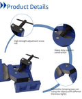 Heavy Duty Right Angle Clamp For Welding And Woodworking Adjustable Jaws High Strength Cast Iron Fixture 90 Degree Corner Clamp
