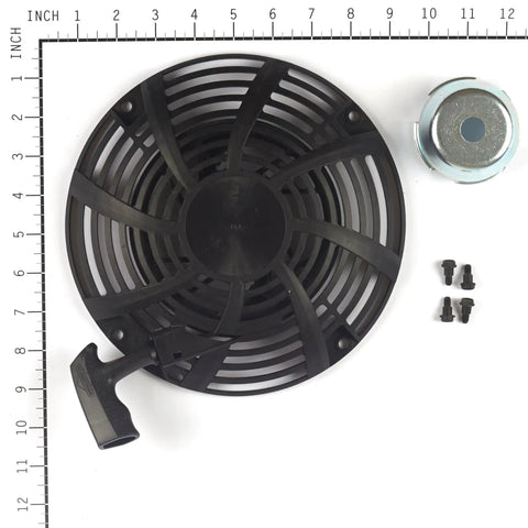 OEM 591606 Rewind Starter Assembly For Lawn And Small Engines Fits Multiple Models Replacement Part For Easy Pull Start