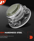 Front Wheel Bearing And Hub Assembly For Mercedes-Benz C300 C350e E300 E350 E450 GLC300 CLS450 GLC43 AMG AWD Compatible Replacement Hub Bearing Set With Precise Fit And Durable Construction And Beefed Up Easy Install