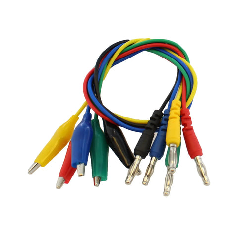 Back Probe Kit With Color Coded Probes For Automotive Harnesses Fuel Injectors And Sensors, stainless steel probes and insulated leads