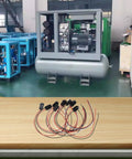 Go-To Heavy-Duty Four Pair Through Beam Photoelectric Switch Sensor 5V DC Infrared Beam Break Detector on wooden surface