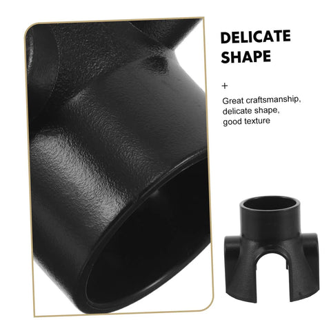Cold Fog Sprayer Replacement Part For Facial Steamer, Universal Plastic Base Attachment For Esthetician Machines, Easy Maintenance And Efficient Mist Restoration For Salon Beauty Tools, black plastic base