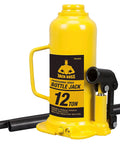 Beefy 12 Ton Hydraulic Bottle Jack With Pump Handle Portable Car Jack For Cars And SUVs 24,000 Lbs Capacity Yellow