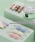 Ace Portable Washer Machine For Laundry Slick Pulsator Spin Clears Tough Stains While Guarding Delicate Fabrics Knockout Abs Housing Fits Dorm Rooms And Tiny Spaces Smoothly In Purple with various bras and underwear.