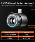 Night Vision Thermal Monocular For Android TNV30i With 512 By 384 Super Resolution And 50Hz Thermal Imaging On The Go 1600 Yard Range