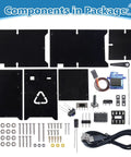 DIY Trash Can Soldering Practice Kit With Through Hole Build And Hands Free Photoelectric Effect Automatic Sensor components