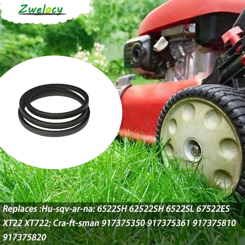Drive Belt Three Eighths Inch By Thirty Three Inch Replacement For Lawn Mower And Tractor Fits Craftsman Husqvarna Models