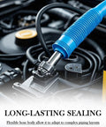 Silicone Vacuum Hose 9.84 Ft Long With 0.40 Inch Outer Diameter And Five Thirty Second Inch Inner Flexible Automotive Vacuum Lines For Engine Bay High Temperature Radiator Hose Withstand Up To 130 PSI Not For Oil Transport installed in engine bay