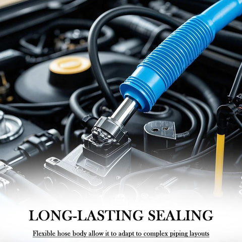 Silicone Vacuum Hose 9.84 Ft Long With 0.40 Inch Outer Diameter And Five Thirty Second Inch Inner Flexible Automotive Vacuum Lines For Engine Bay High Temperature Radiator Hose Withstand Up To 130 PSI Not For Oil Transport installed in engine bay