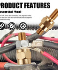 Knock Out Corrosion Quickly With These Heavy Duty Side Post To Top Battery Terminal Adapters Packed With Matched Nuts for secure wiring.