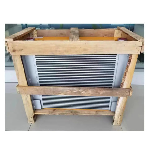 Beast Of A Heavy Duty Hydraulic Oil Cooling Radiator With 19KW Cooling Power And 300 L Per Minute Flow, packaged in wooden crate